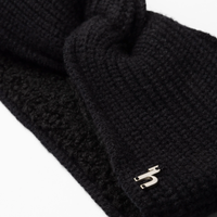 Kaycee Knitted Headband - Black