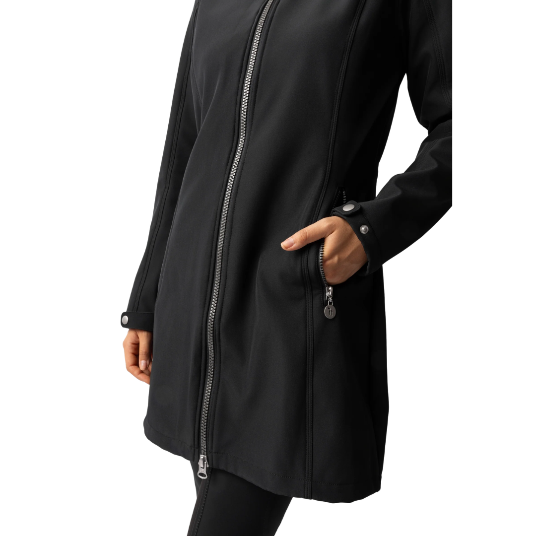 Anna Softshell Riding Jacket - Black