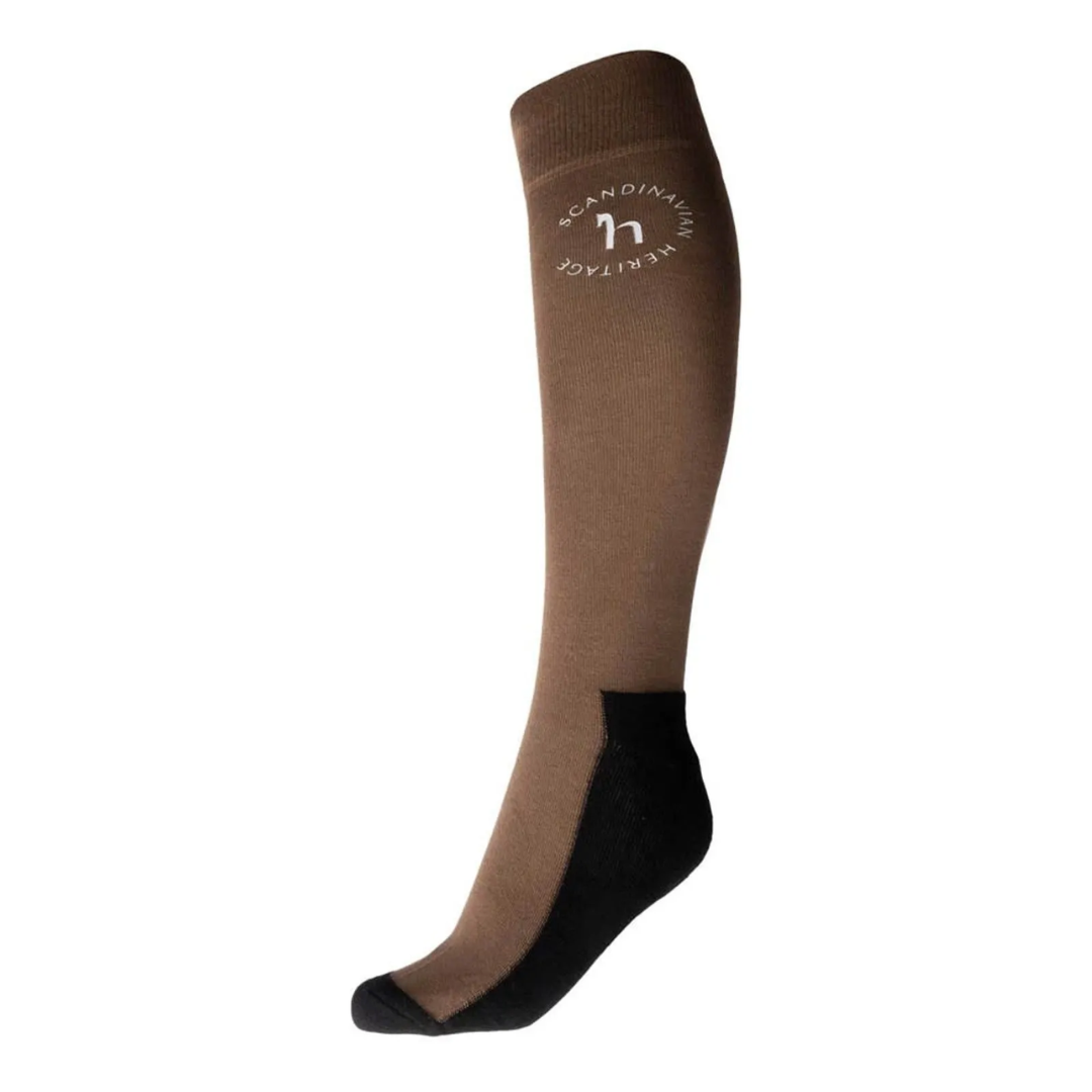 Nixie Bamboo Winter socks - Coffee Quartz