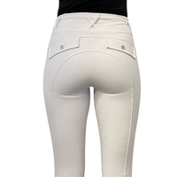 Sculpt Hybrid Riding Breech - White