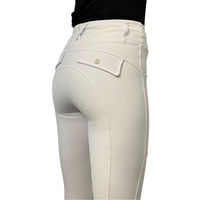 Sculpt Hybrid Riding Breech - White