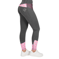 Youth Performance Tights - Grey Roseberry
