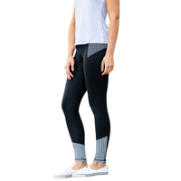 Youth Performance Tights - Black Houndstooth