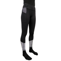 Youth Performance Tights - Black Houndstooth