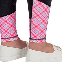 Youth Performance Tights - Black Roseberry