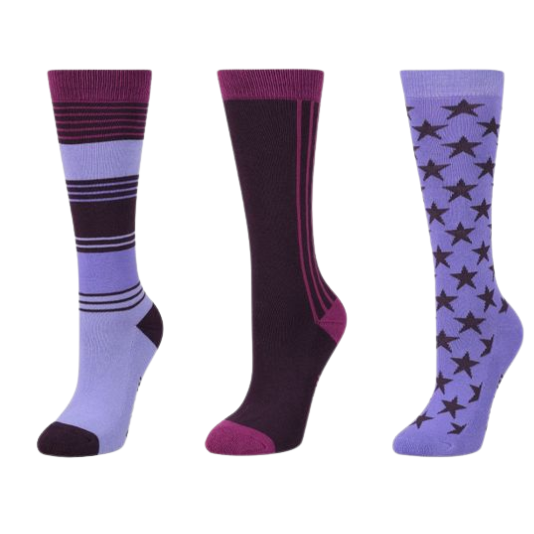 Childs 3 pack Socks - Starlet