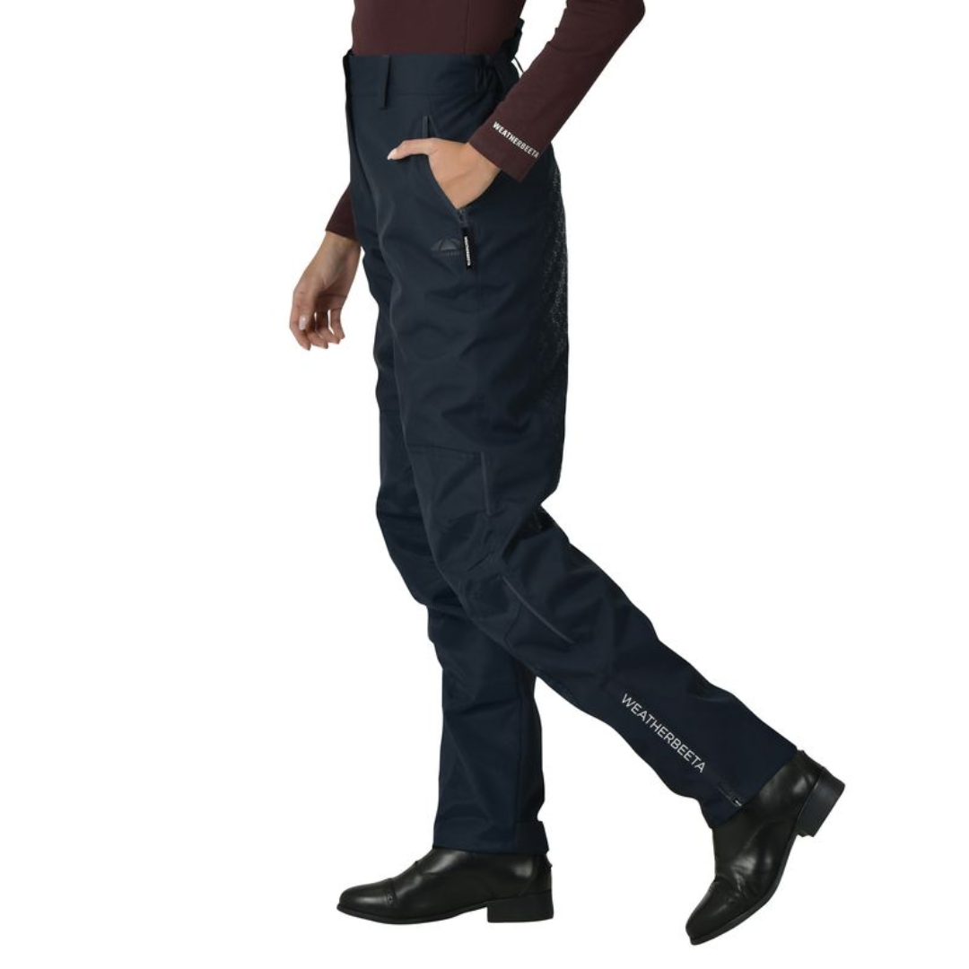 Rayne Waterproof Overtrousers II - Navy/White