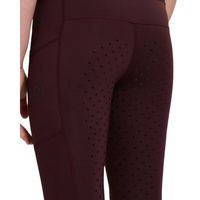 Kids Form Signature Riding Tights - Blackberry