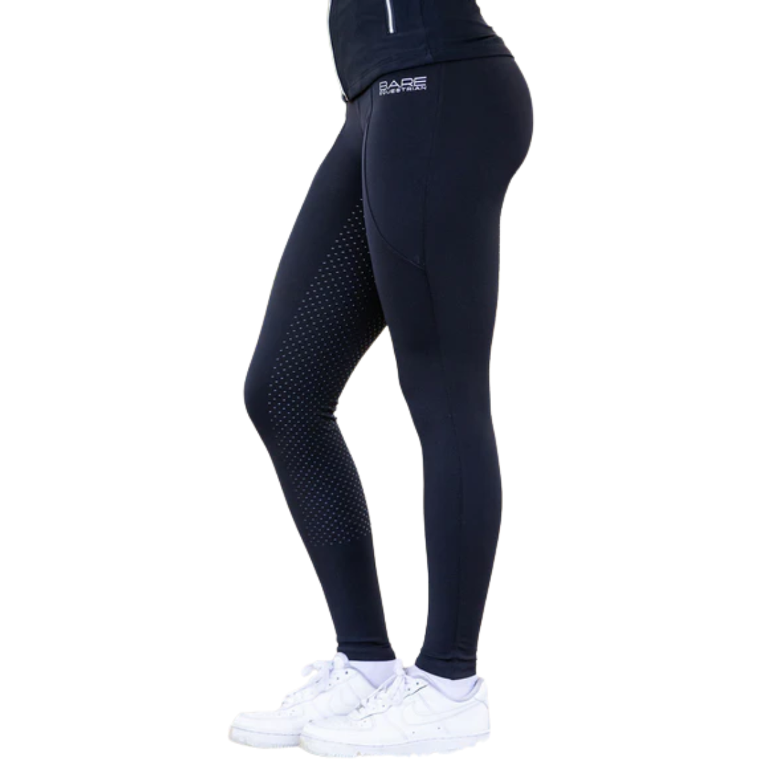 Youth ThermoFit Winter Tights - Black