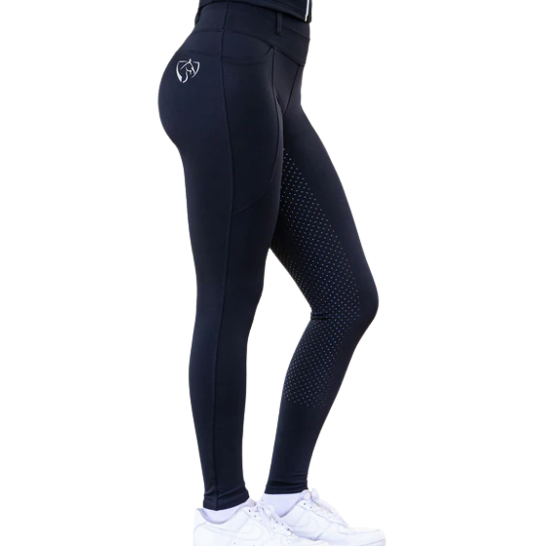 Youth ThermoFit Winter Tights - Black