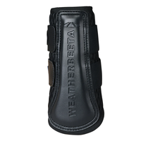 Tough-Tec Mesh Brushing Boots - Black/Black