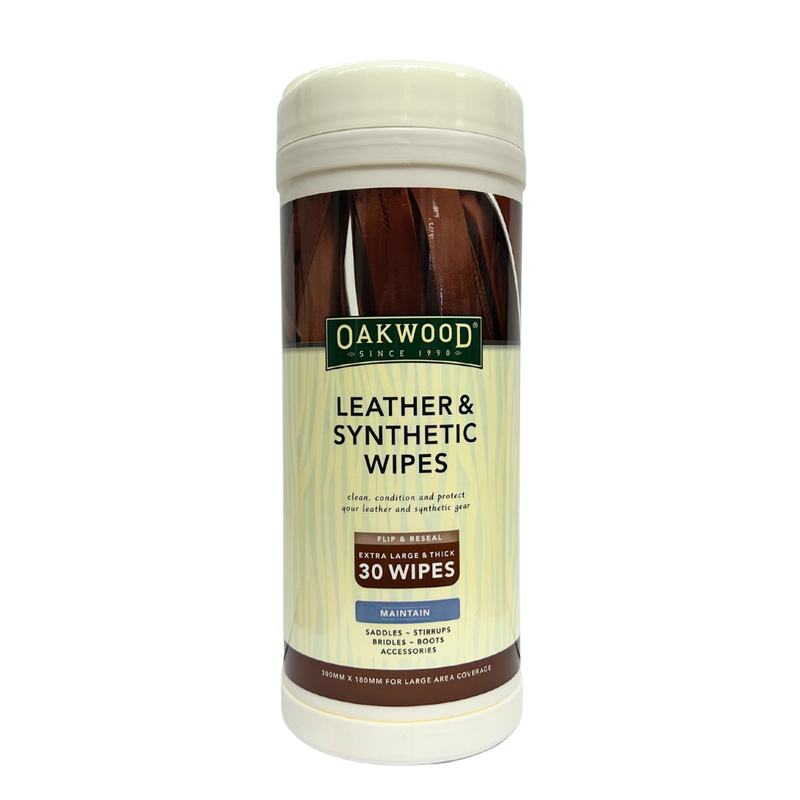 Leather & Synthetic Wipes 30 Pack