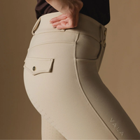 Ultimate Button Up Breeches - Beige