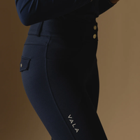 Ultimate Button Up Breeches - Navy
