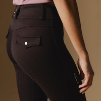Ultimate Button Up Breeches - Bitter Chocolate