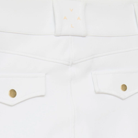 Ultimate Button Up Breeches - White