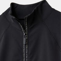 Cloudline 1/2 Zip L/S Top - Black