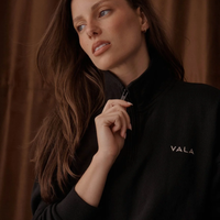 Olsen 1/4 Zip Fleece - Black