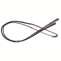 Laced Leather Reins - Brown Hack