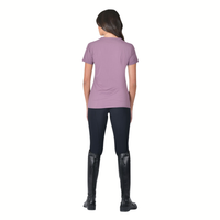 Relaxed Copper UV Short Sleeve Tee - Mauve Wine