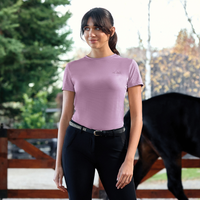 Relaxed Copper UV Short Sleeve Tee - Mauve Wine