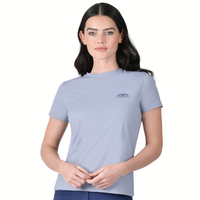 Relaxed Copper UV Short Sleeve Tee - Bluestone