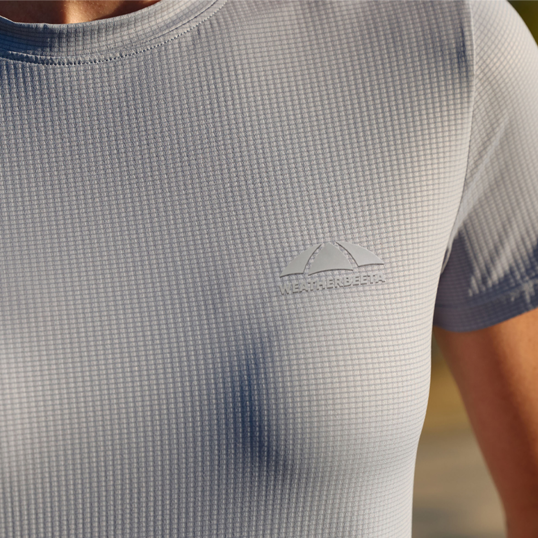 Relaxed Copper UV Short Sleeve Tee - Bluestone