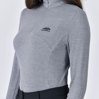 37.5 Lightweight Long Sleeve 1/4 Zip Top - Navy Marle