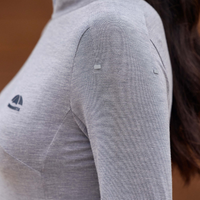 37.5 Lightweight Long Sleeve 1/4 Zip Top - Navy Marle