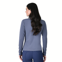 Copper 1/2 Zip Long Sleeve - Slate Blue