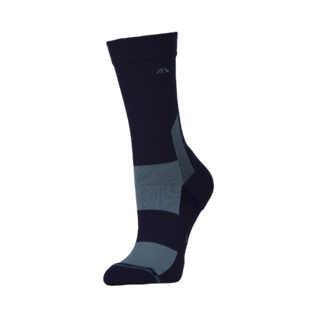 Performance Crew Riding Sock - Navy/Slate Blue