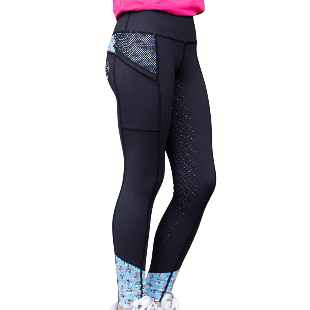 Youth Performance Tights - Carousel