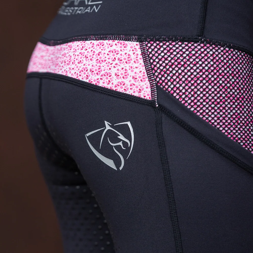 Youth Performance Tights - Mosaic Bloom