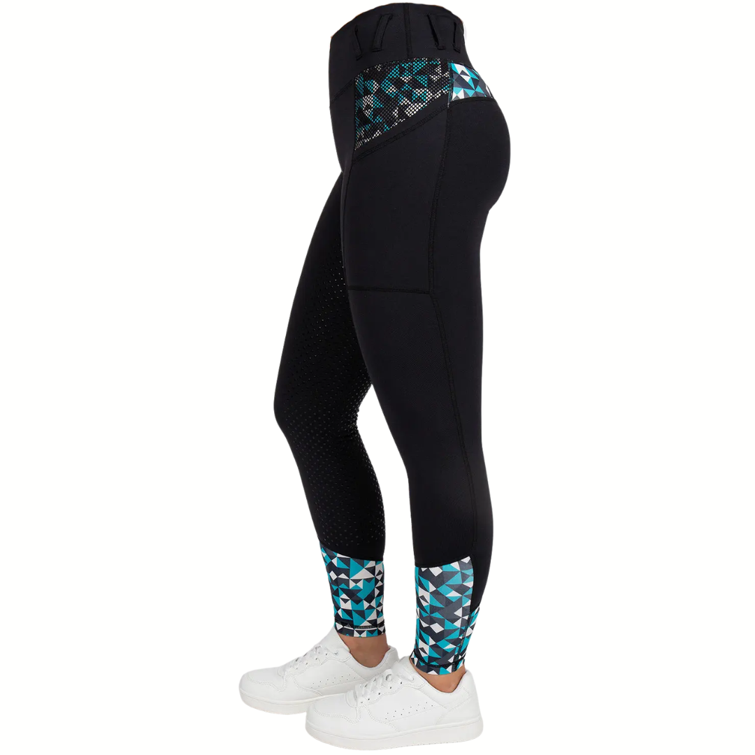 Youth Performance Tights - Geo