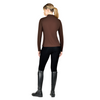 Reno Long Sleeve Riding Top - Coffee