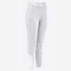 Woman's High Waist Full Grip Breeches - White