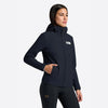 Hooded Softshell Jacket- Navy