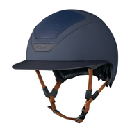 Star Lady Hunter - Navy w Light Brown Leather Harness