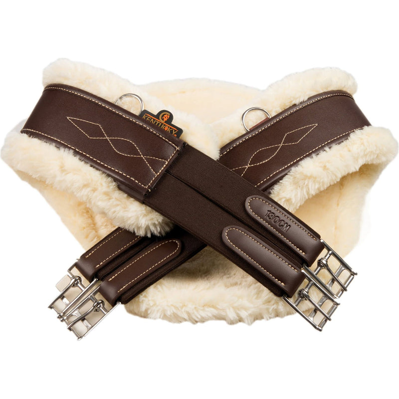 Sheepskin Stud Guard - Brown