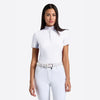 Jacquard Jersey S/S Competition Shirt - White