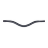 Shaped Fine Silver Browband - Black