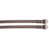 Plain Leather Spur Straps - Black or Brown