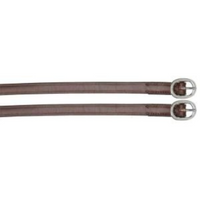 Plain Leather Spur Straps - Black or Brown