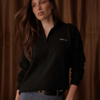 Olsen 1/4 Zip Fleece - Black