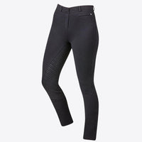 Supa-Fit Pull On Gel Full Seat Jodhpurs - Black