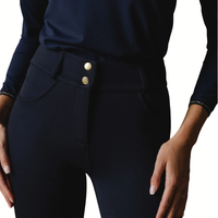 Ultimate Button Up Breeches - Navy