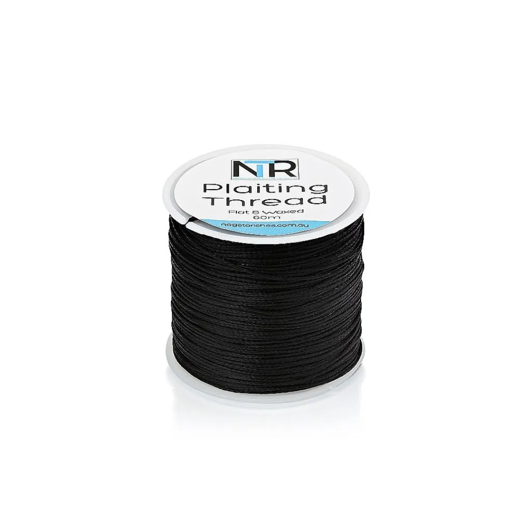 Plaiting Thread (60m) - Black – Rangiora Equestrian Supplies