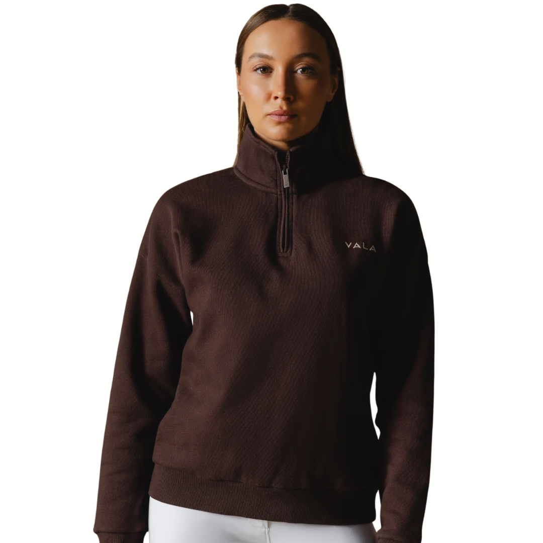 Olsen 1/4 Zip Fleece - Cocoa
