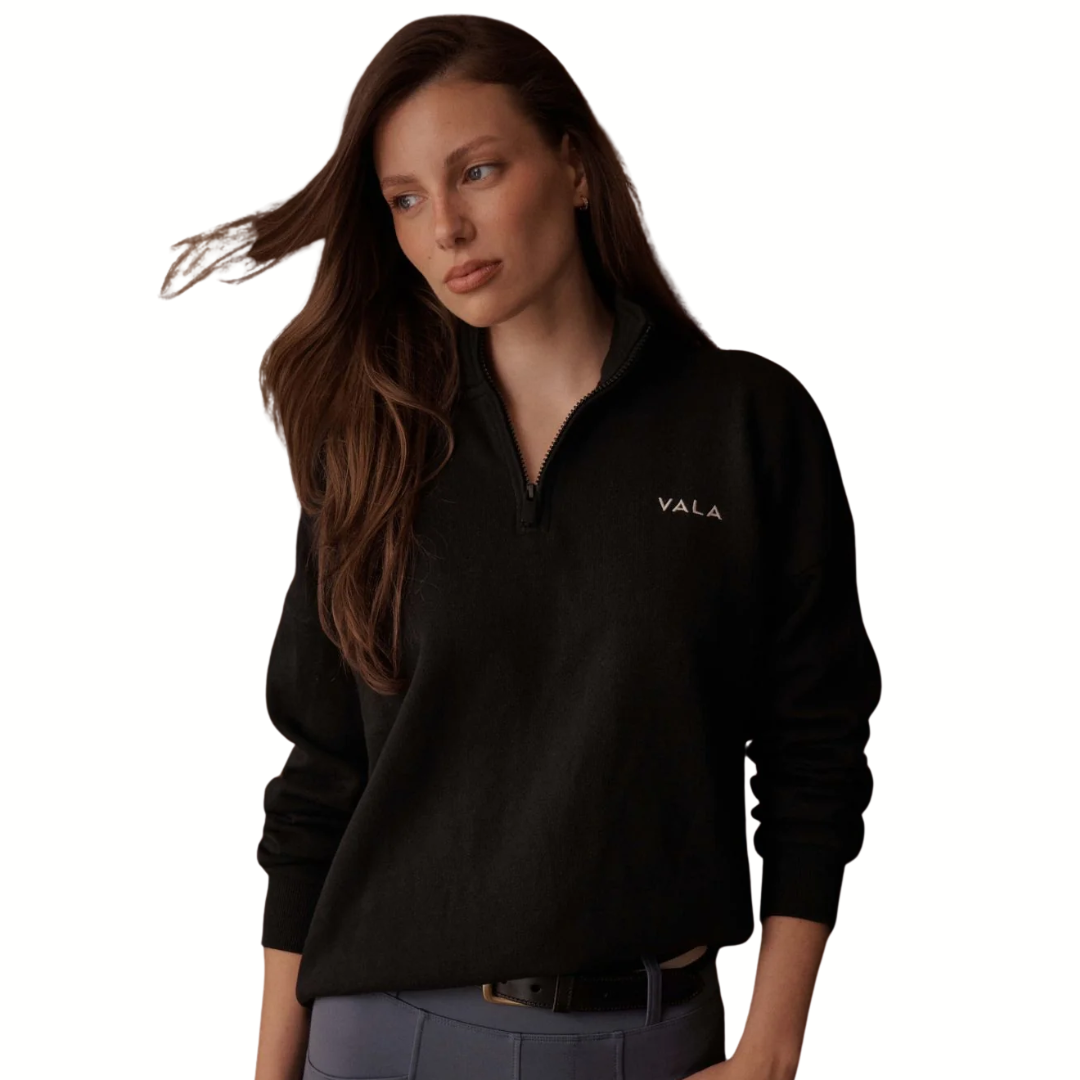 Olsen 1/4 Zip Fleece - Black