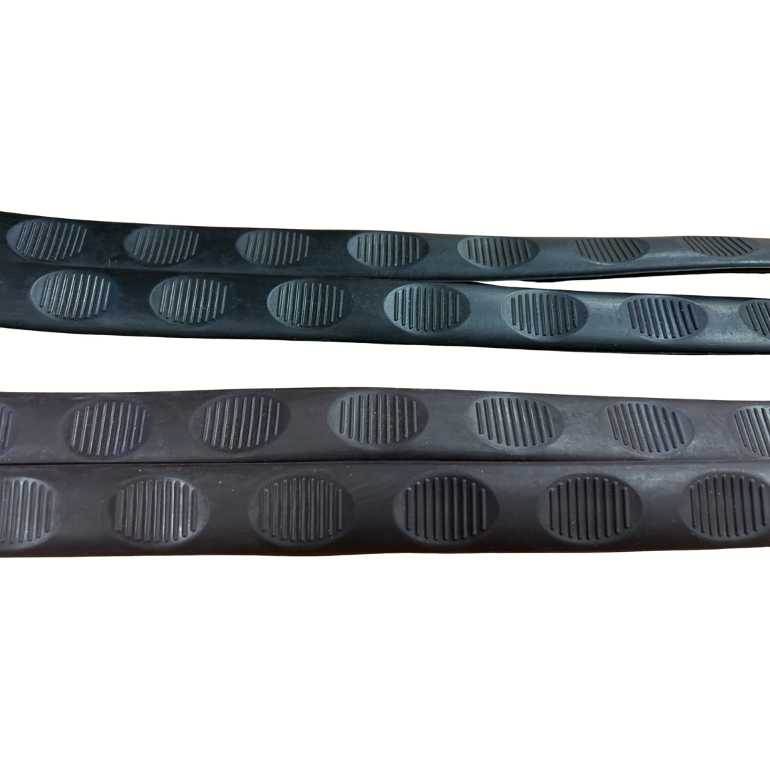Signature Rubber Grip Reins - Black Hack